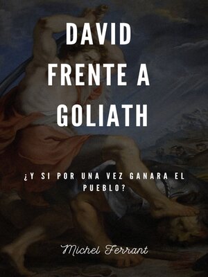 cover image of David frente a Goliath